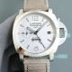 Best Quality Replica Panerai Luminor GMT White Face Black Leather Strap Watch (2)_th.jpg